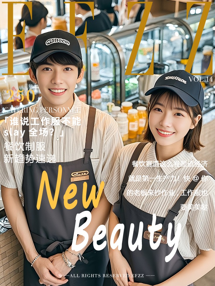 2025-2026夏季餐飲工作服，奶茶工作服，咖啡工作服，蛋糕店工作服，功能美學指南