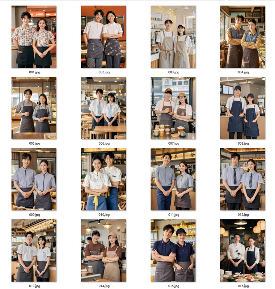 2025-2026夏季餐飲工作服，奶茶工作服，咖啡工作服，蛋糕店工作服，功能美學指南
