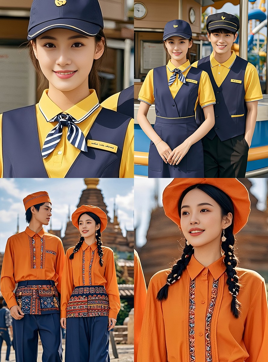 文旅產(chǎn)業(yè)工作服設(shè)計(jì)方案-主題樂(lè)園員工制服圖鑒