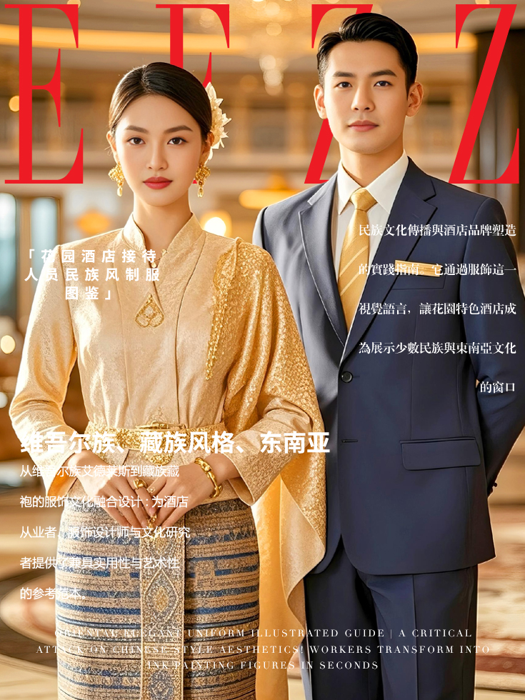 花園酒店接待人員民族風制服——東南亞、維吾爾族、藏族風格經典圖鑒