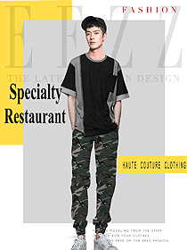 新款短袖男款快餐店服務(wù)員制服設(shè)計(jì)圖296