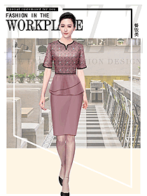 泰式餐館服務(wù)生制服設(shè)計圖419
