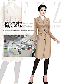 女職業(yè)裝大衣設(shè)計圖310