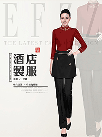 原創設計中餐服務員制服設計圖2230