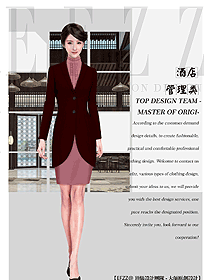 酒店經(jīng)理制服設(shè)計(jì)圖503