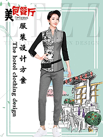 堂餐外賣派送店員制服設(shè)計圖447