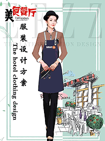 時尚快餐店服裝設(shè)計(jì)圖455