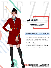 時尚學(xué)生服校服設(shè)計(jì)圖222