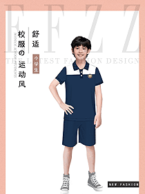 時(shí)尚學(xué)生服校服設(shè)計(jì)圖335