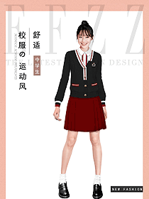 原創(chuàng)設(shè)計學(xué)生服校服款式圖336