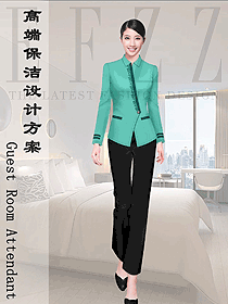 辦公樓清潔員制服設(shè)計(jì)圖306