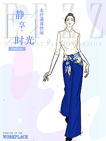 原創制服設計按摩技師服裝設計圖1522