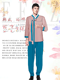美容養(yǎng)生會所技師制服設計圖935