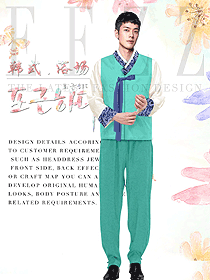 原創(chuàng)設(shè)計會所服務(wù)生制服設(shè)計圖938