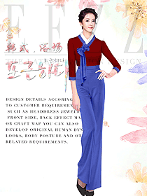原創(chuàng)設計會所服務生制服設計圖944