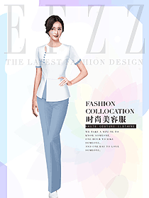 美容養(yǎng)生會所技師制服設(shè)計圖955