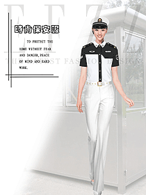原創(chuàng)制服設(shè)計短袖保安服設(shè)計圖419