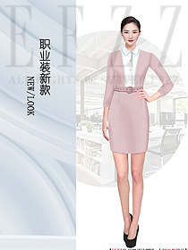新款女職業裝夏裝服裝款式圖1254