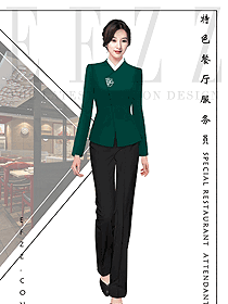 朝鮮族餐廳女服務(wù)員制服設(shè)計圖531