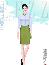 機(jī)場工作人員夏裝制服設(shè)計圖