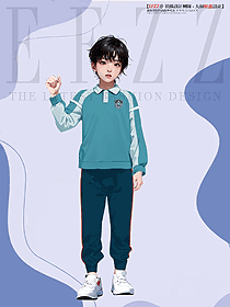 品牌校服專屬定制，校服體恤衫定制設(shè)計服裝圖