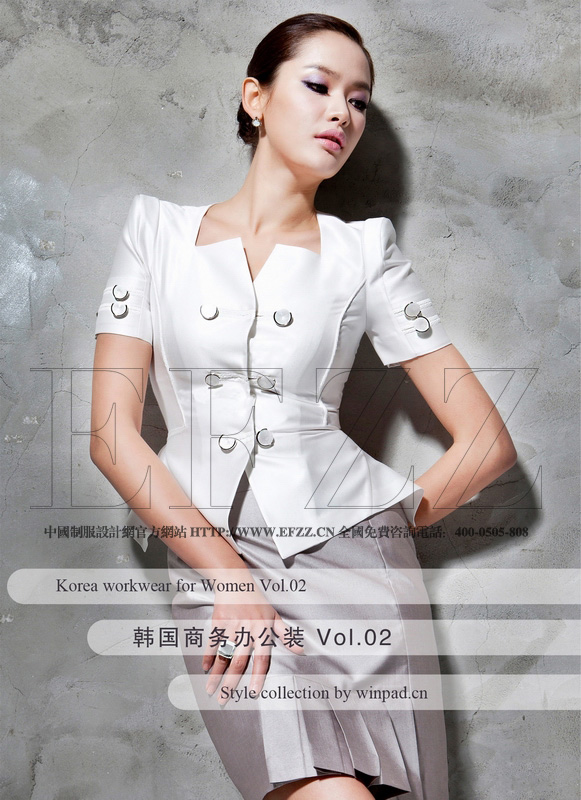 韓國商務辦公女裝vol.02職業裝畫冊內頁1