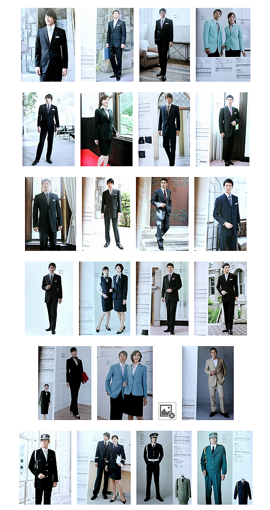 Dalton 酒店員工制服書籍畫冊內頁2