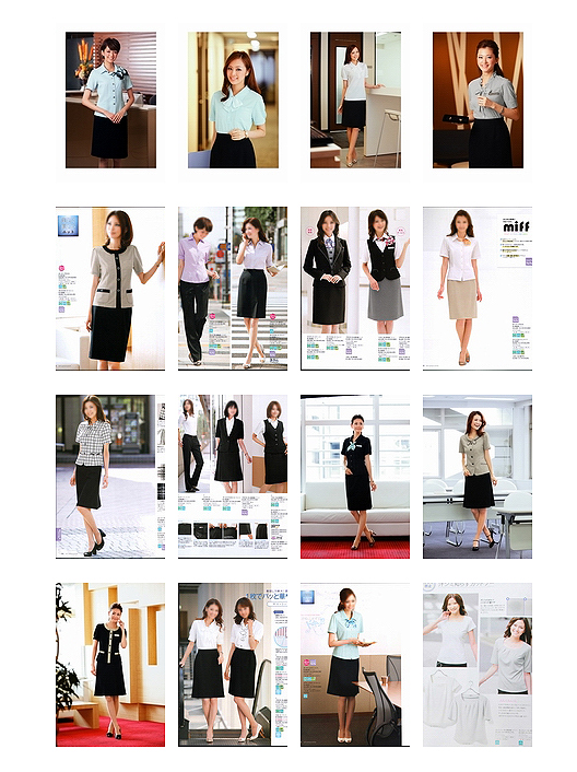 Cressai 2012春夏職業裝書籍畫冊內頁2
