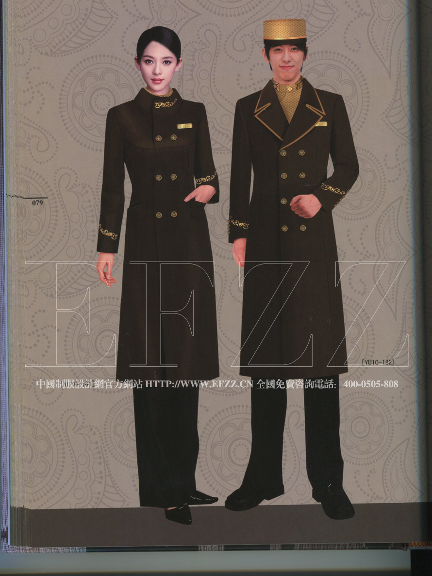 商務休閑酒店時尚制服意宇十，酒店制服設計書籍_中國制服設計網(wǎng)