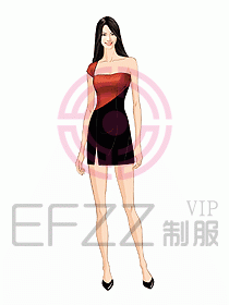 夜總會(huì)ktv包房公主制服設(shè)計(jì)圖512
