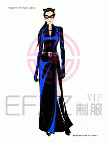 夜總會迎賓咨客制服設(shè)計圖260