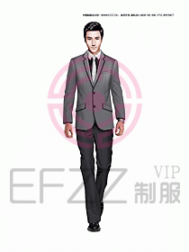 男職業(yè)裝西服設計圖285