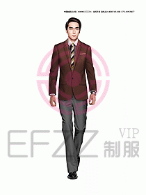 男職業(yè)裝西服設(shè)計(jì)圖308