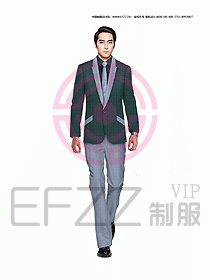 男職業(yè)裝西服設計圖312