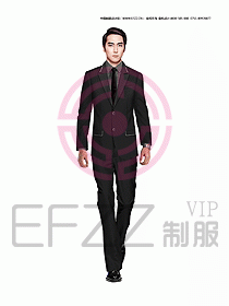 男職業(yè)裝西服設(shè)計圖344