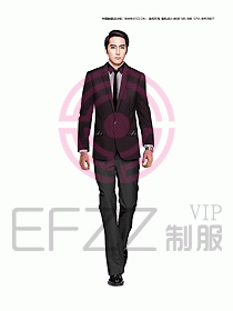 男職業(yè)裝西服設(shè)計(jì)圖369