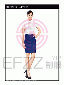 空姐職業服裝設計效果圖414