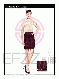 空姐職業(yè)服裝設(shè)計效果圖485
