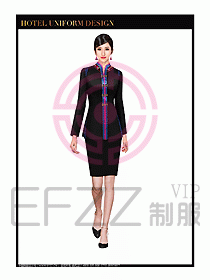酒店餐飲咨客制服設(shè)計(jì)圖643