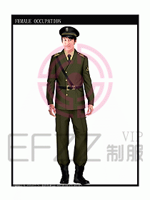 獵裝保安服設(shè)計服裝圖240