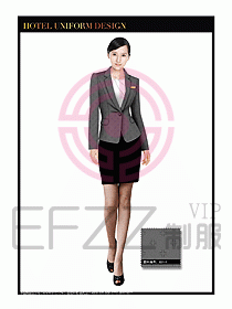 星級酒店制服經理職業(yè)裝364