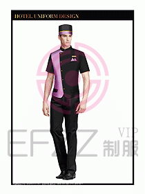 酒店門童行李生制服設(shè)計(jì)圖894
