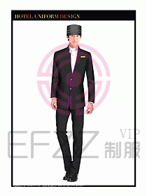 酒店門(mén)童行李生制服設(shè)計(jì)圖910