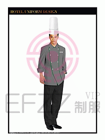 酒店廚師服裝設(shè)計(jì)圖246