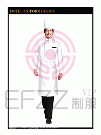 酒店廚師服裝設(shè)計圖244