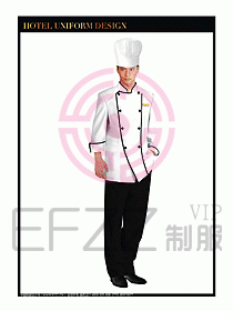 酒店廚師服裝設計圖255