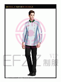 酒店廚師服裝設計圖273