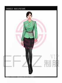 專(zhuān)賣(mài)店?duì)I業(yè)員服裝設(shè)計(jì)圖1012
