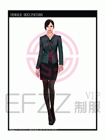 專賣店?duì)I業(yè)員服裝設(shè)計(jì)圖1040