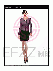專賣店營業(yè)員服裝設計圖1062